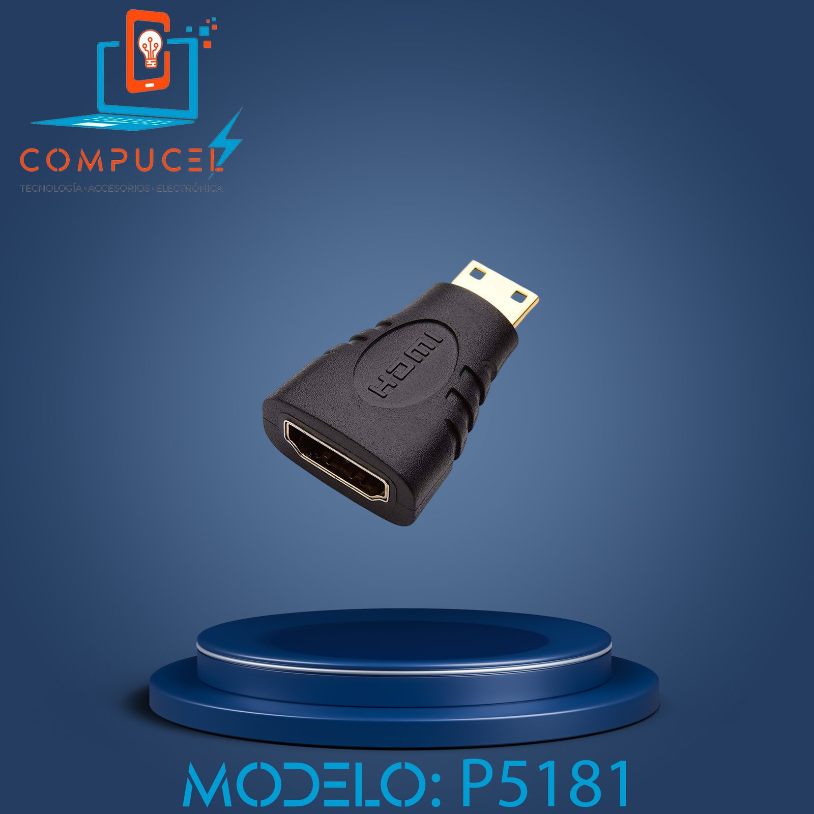  Cable Matters Adaptador Mini HDMI a HDMI (adaptador HDMI a Mini  HDMI) : Electrónica