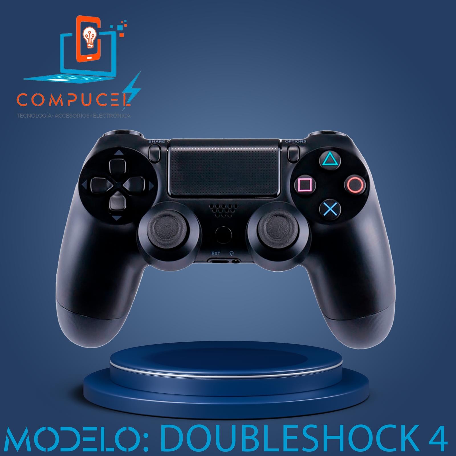 Control Mando Inalambrico Ps4 Play Station 4 Generico Doubleshock 4 -  Compucelvirtual